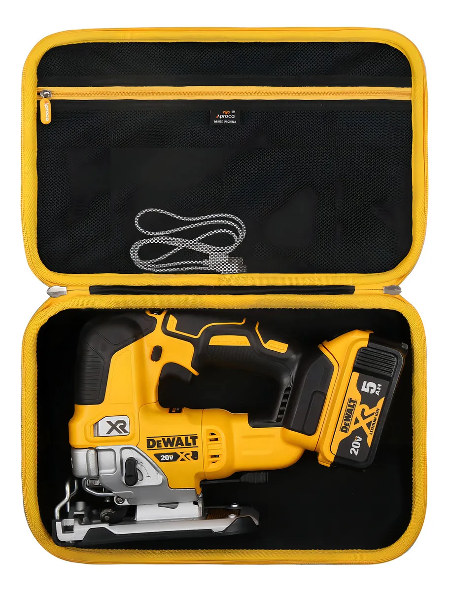 Estuche de Transporte Rígido DEWALT ToughSystem para Sierra Caladora MAX XR - Modelo DWST08250: Protección Superior, Durabilidad Extrema y Fácil Organ