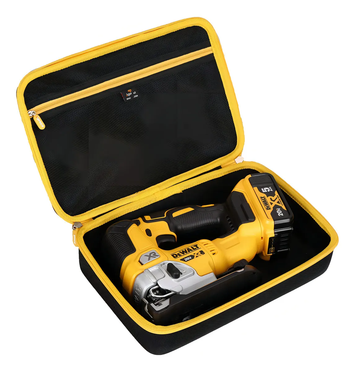 Estuche de Transporte Rígido DEWALT ToughSystem para Sierra Caladora MAX XR - Modelo DWST08250: Protección Superior, Durabilidad Extrema y Fácil Organ