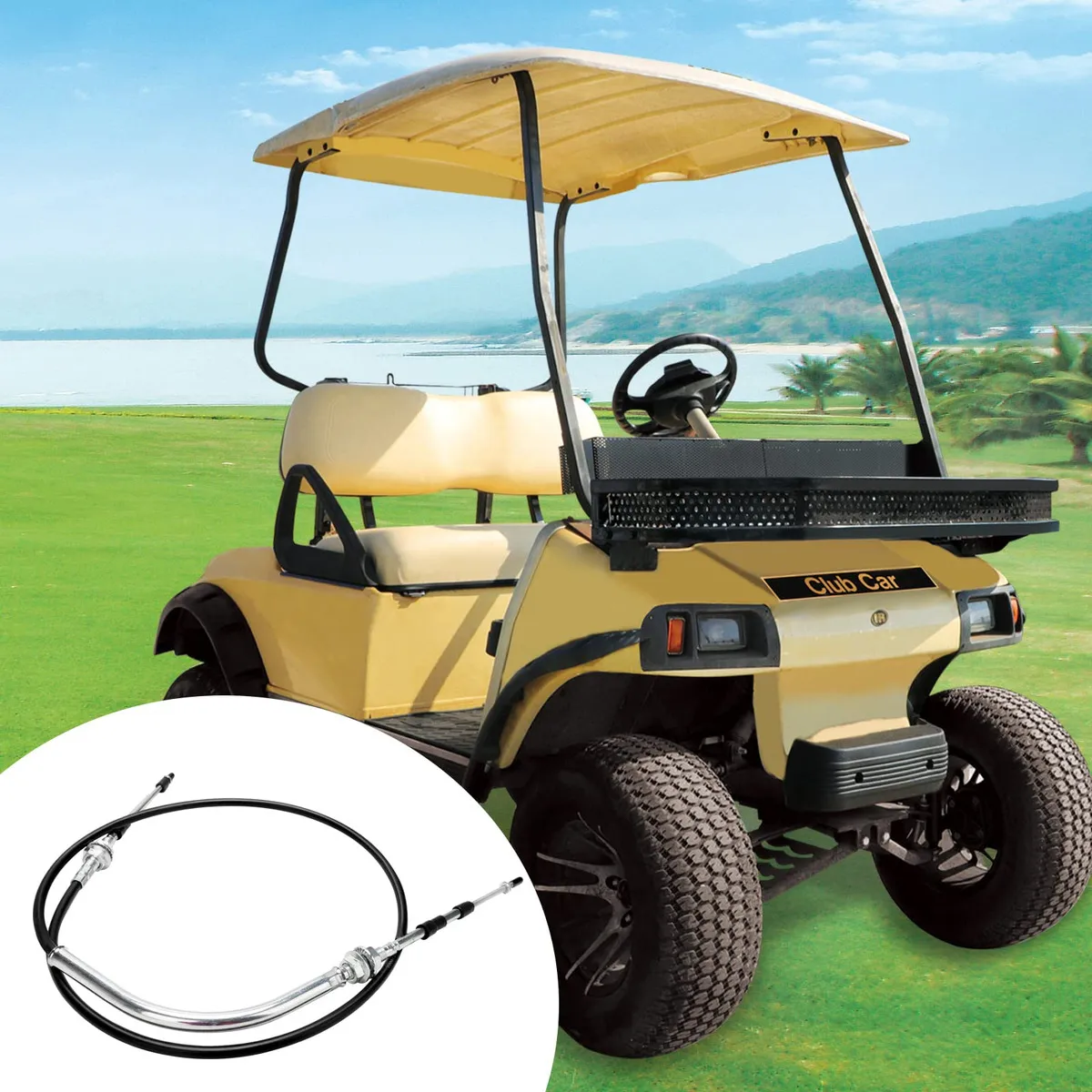 Cable de Cambio de Transmisión para Carrito de Golf Club Car 1998: Refacción Original, Mayor Durabilidad, Fácil Instalación, Desempeño Superior