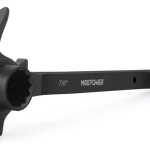 Llave de Carraca Multifuncional Truper 17350 para Andamios - Acero Forjado, Martillo Integrado, Diseño Ergonómico, Máxima Durabilidad y Seguridad - Id