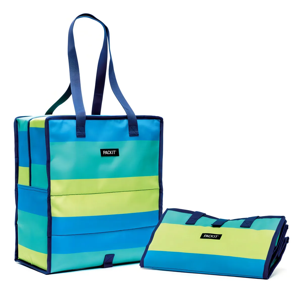 Bolsas Congelables para Alimentos Fresh Stripe®: Organización Fresca y Duradera, Diseño a Rayas, Una Talla Única para Mayor Comodidad en tu Cocina
