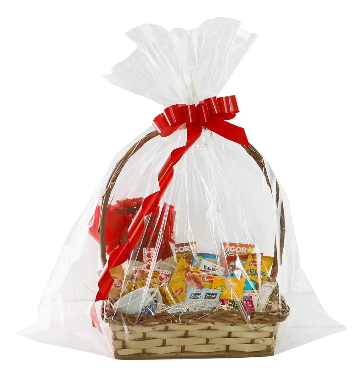 Bolsas de Celofán Extra Grandes Transparentes para Empaque y Protección | 89x119 cm | 20 Piezas | Marca Genérica - Ideales para Mudanzas, Regalos y Al