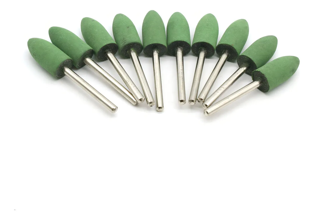 Fresas de Pulido para Herramientas Rotativas tipo B&D: Kit Completo de 20 Piezas, Goma Flexible para Acabados Perfectos, Compatibles con Multiherramie