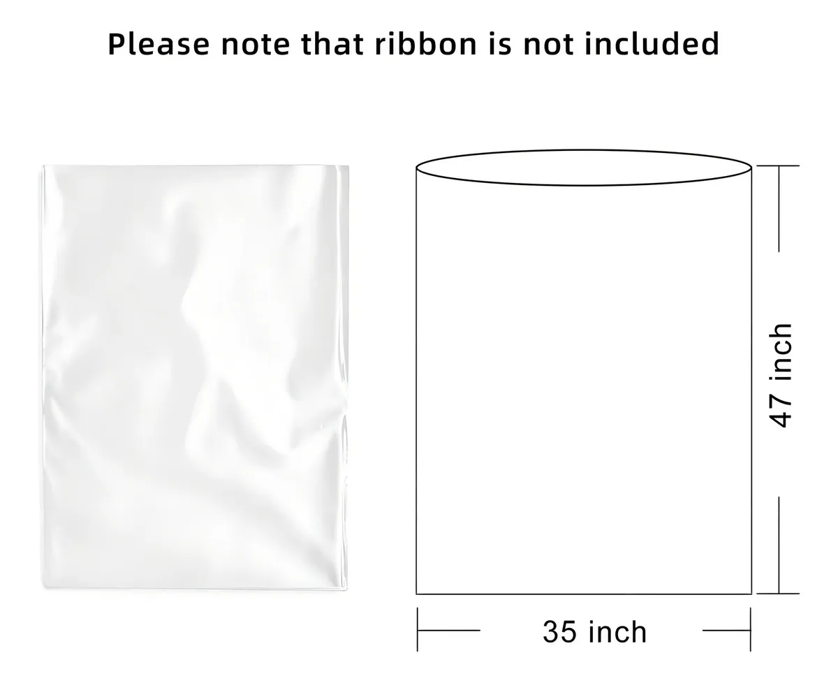 Bolsas de Celofán Extra Grandes Transparentes para Empaque y Protección | 89x119 cm | 20 Piezas | Marca Genérica - Ideales para Mudanzas, Regalos y Al