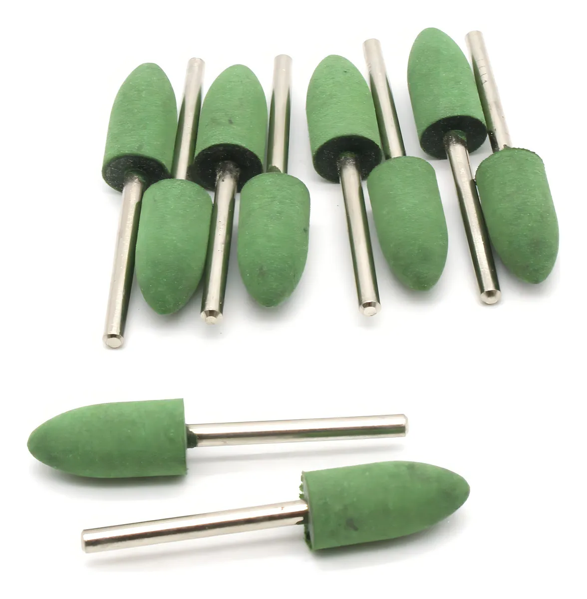 Fresas de Pulido para Herramientas Rotativas tipo B&D: Kit Completo de 20 Piezas, Goma Flexible para Acabados Perfectos, Compatibles con Multiherramie