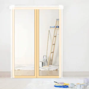 Kit de Barrera Antipolvo para Puerta X-Dust Pro 5x8.5 Pies: Protección Superior contra Polvo, Sellado Hermético, Fácil Instalación y Durabilidad Extre