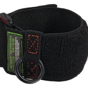 Pulsera de Herramientas de Seguridad con Anillo en D y Cordón de Fijación, Marca Klein Tools Modelo 56353: Prevención de Caídas, Diseño Ergonómico y D