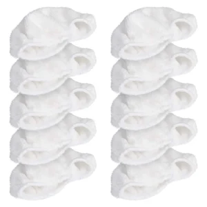 Set de 10 Paños de Microfibra Repuesto para Vaporeta XpertClean: Limpieza Profunda y Duradera para Pisos y Superficies, Absorción Superior, Fácil de U