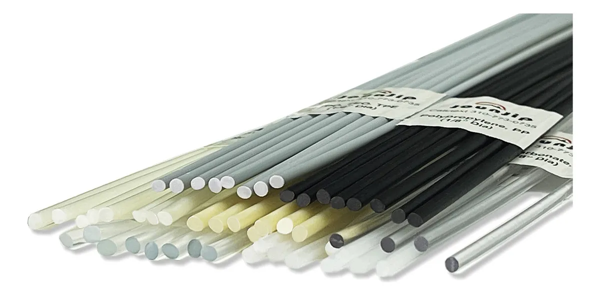 Varillas de Soldadura de Plástico PRO Series 52 Piezas - Kit Profesional 7 Tipos de Plástico | Reparación Eficaz y Duradera en Bricolaje y Automotriz