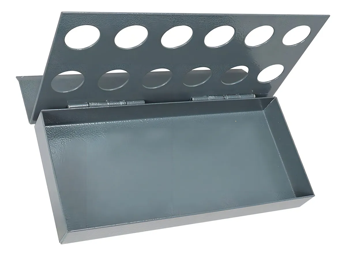 Boquillas Rack de 12 Orificios Marca GENIUS: Solución Profesional para Organizar y Optimizar tu Espacio de Trabajo. Incluye Tornillos y Tuercas, Fácil