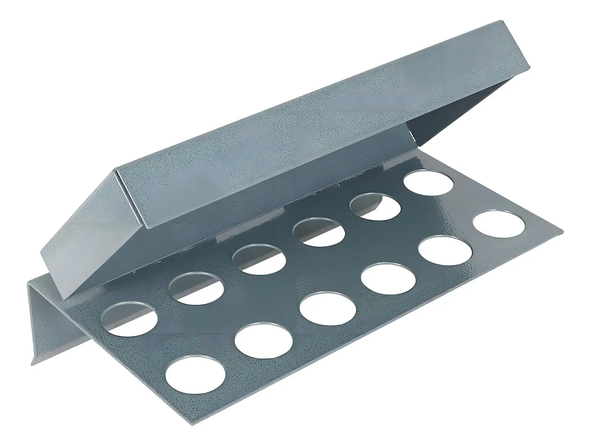 Boquillas Rack de 12 Orificios Marca GENIUS: Solución Profesional para Organizar y Optimizar tu Espacio de Trabajo. Incluye Tornillos y Tuercas, Fácil