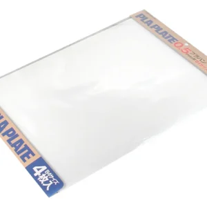 Placas de Plástico Blanco de 0.5 mm - Paquete de 4 | [Marca Genérica] - Versátil, Resistente y Fácil de Cortar para Proyectos DIY y Manualidades