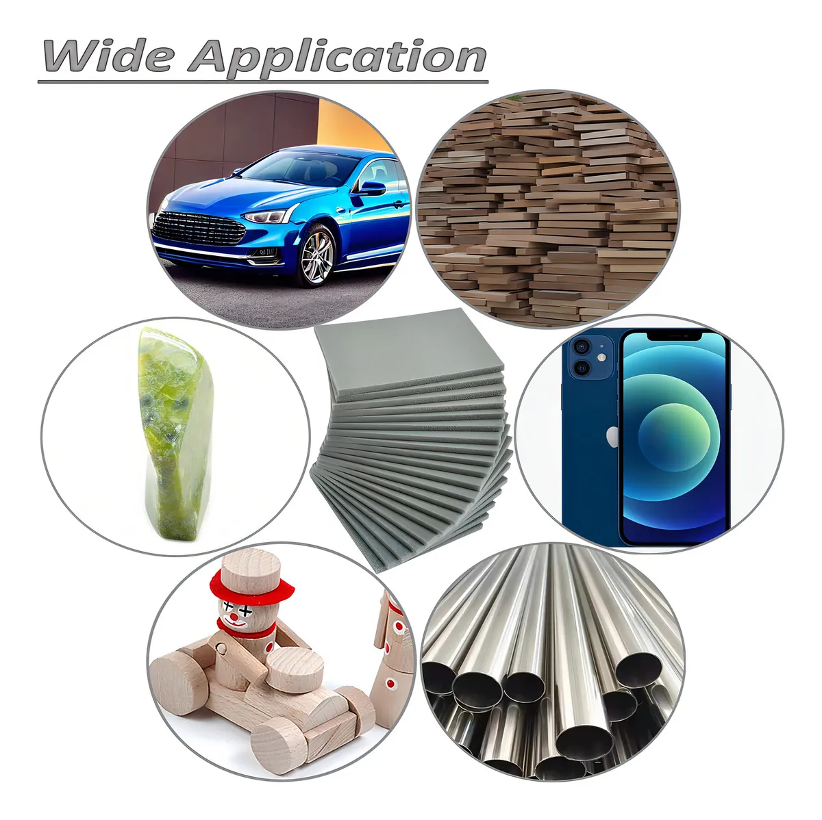 Juego de 20 Esponjas de Lijado GRIT-TECH®: Grano 400-3000, 3x4 Pulgadas, para Acabados Ultra Finos y Trabajos Detallados. Perfectas para Automotriz, M