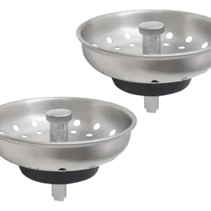 Colador de Drenaje para Fregadero de Cocina Acero Inoxidable Marca X-TREME: Repuesto Premium, Fácil Instalación, Evita Atascos, Diseño Moderno y Durad