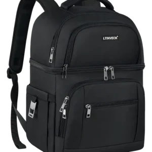 Mochila Térmica Aislante e Impermeable Coleman® Revelstoke: Dos Compartimentos, 30 Latas de Capacidad, Comodidad Superior para Aventura y Trabajo Duro