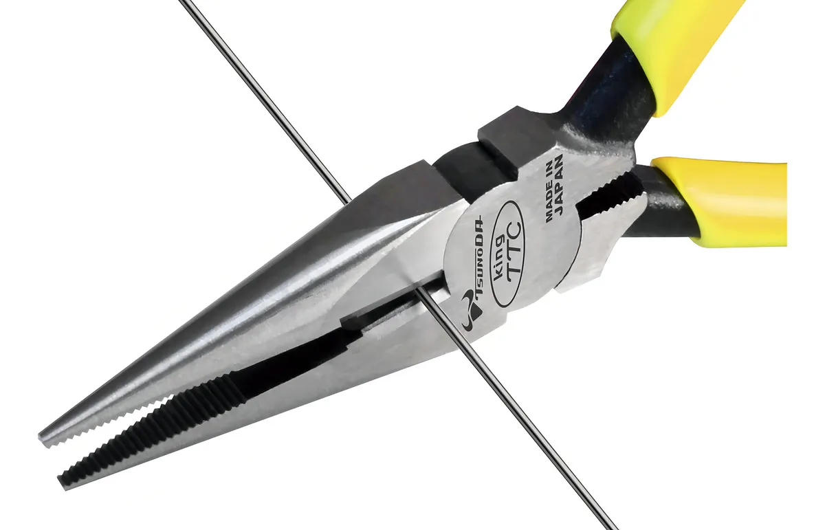 Pinzas de Punta Fina 125mm Fabricadas en Japón: Marca X, Modelo Y. Acero de Alta Resistencia, Diseño Ergonómico para Trabajos de Precisión y Durabilid