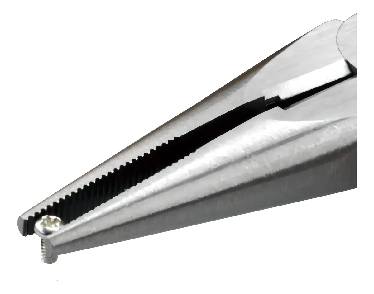 Pinzas de Punta Fina 125mm Fabricadas en Japón: Marca X, Modelo Y. Acero de Alta Resistencia, Diseño Ergonómico para Trabajos de Precisión y Durabilid