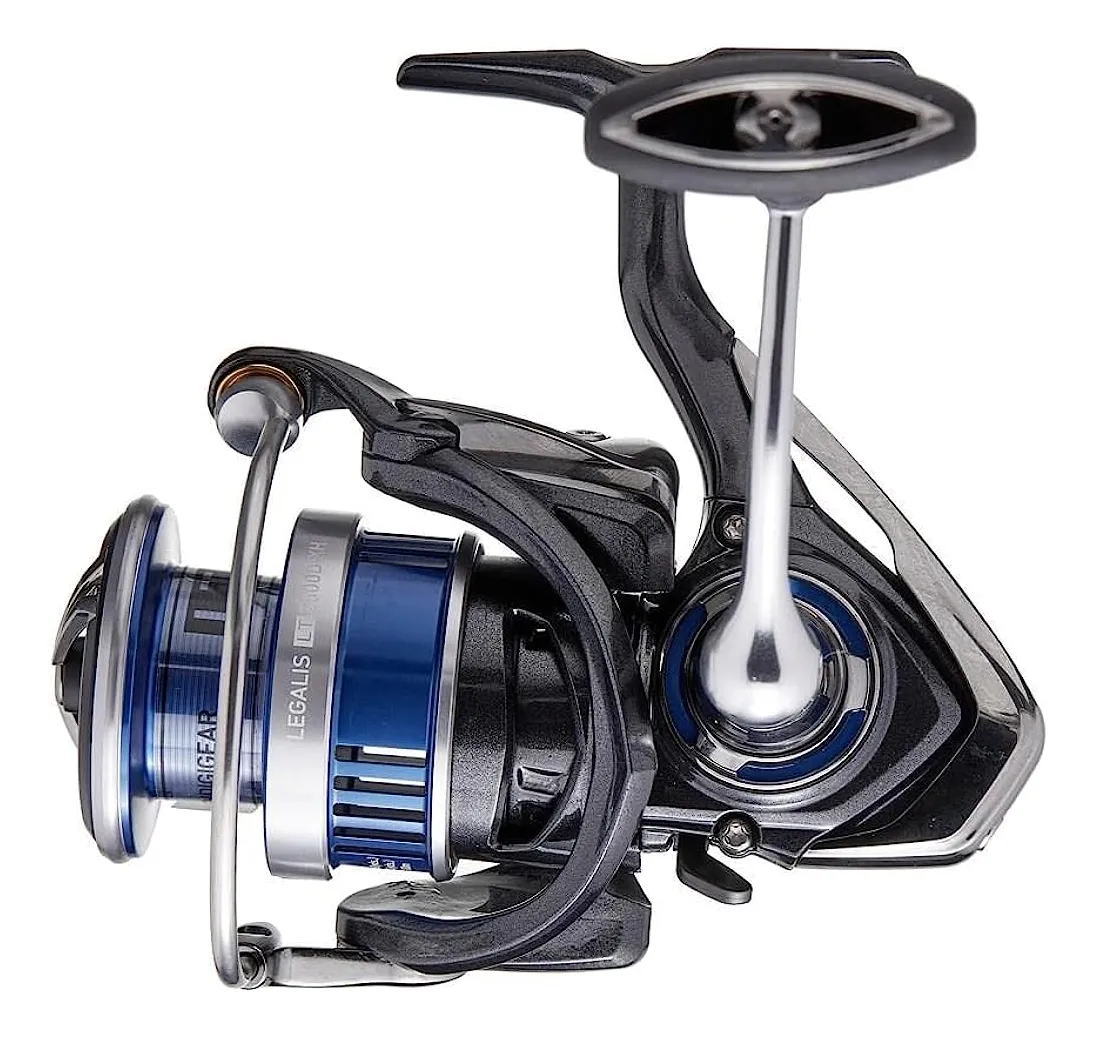 Carrete de Spinning Daiwa Legalis LT 2000: Ligereza Extrema, Potencia y Suavidad para Pesca Deportiva - Diseño Japonés para Mayor Rendimiento
