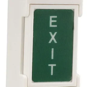 Uxcell - Mini Botón de Liberación para Puertas: Pulsador de Control de Acceso 36V, Diseño Compacto y Confiable para Seguridad Residencial y Comercial,