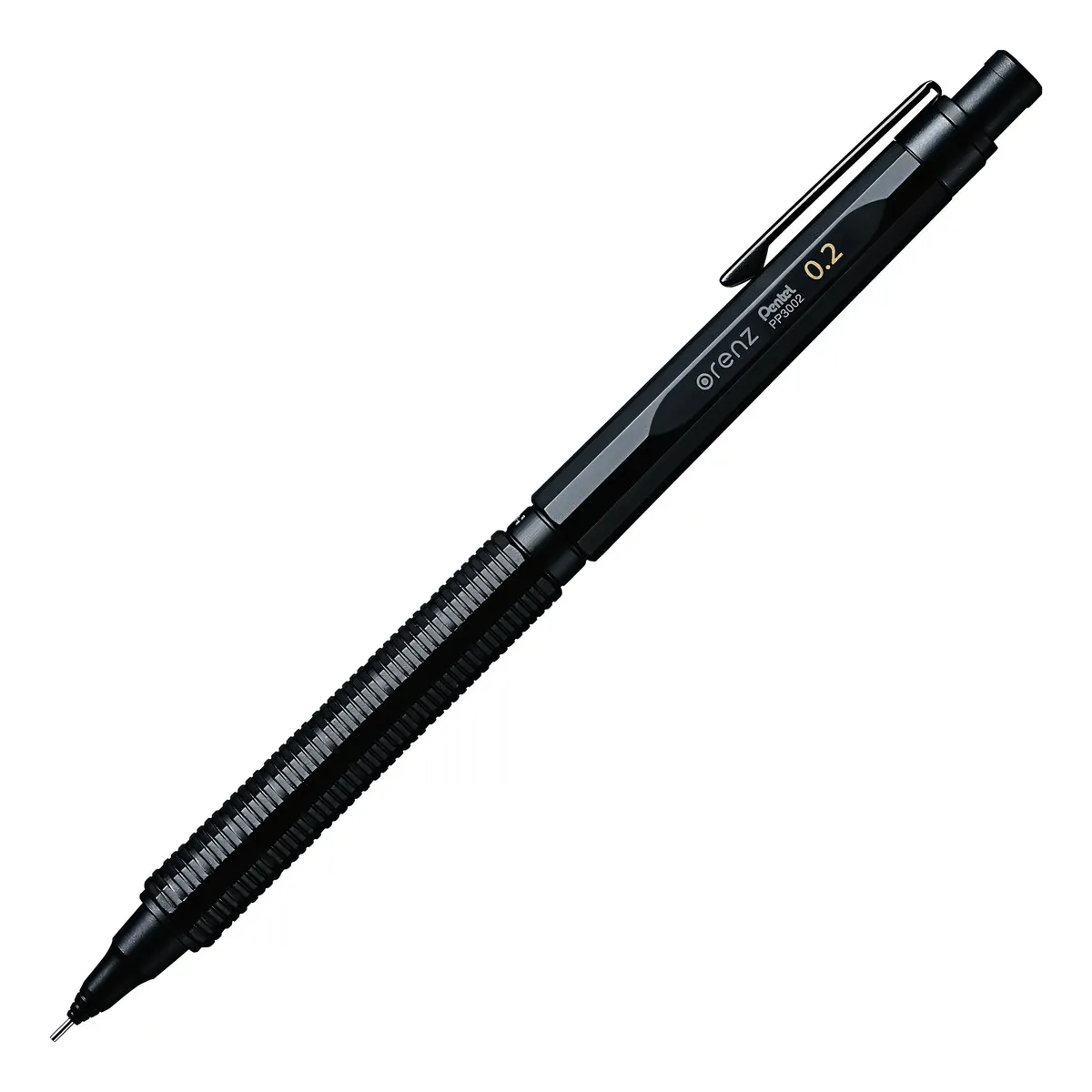 Lápiz Mecánico Ultra Fino Pentel Orenz Nero 0.2mm: Precisión Japonesa para Dibujo Técnico y Escritura Detallada – Mina Resistente, Diseño Ergonómico