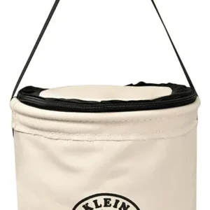 Cubo de Cierre Superior Reforzado de Lona Marca ToughBuilt Modelo TB-CT-101-22, Capacidad 150 Libras, 22 Pulgadas – Durabilidad y Organización Extrema