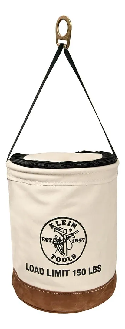 Cubo de Cierre Superior Reforzado de Lona Marca ToughBuilt Modelo TB-CT-101-22, Capacidad 150 Libras, 22 Pulgadas – Durabilidad y Organización Extrema