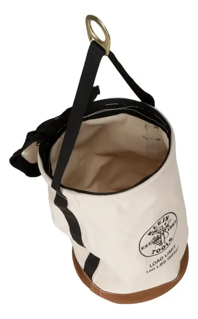 Cubo de Cierre Superior Reforzado de Lona Marca ToughBuilt Modelo TB-CT-101-22, Capacidad 150 Libras, 22 Pulgadas – Durabilidad y Organización Extrema