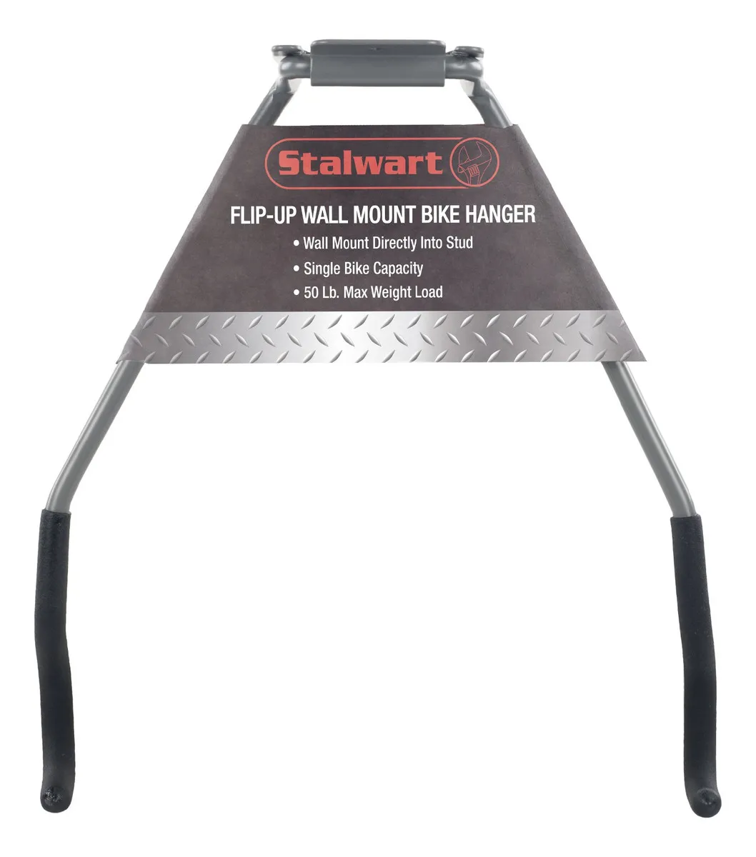 Soporte de Pared para Bicicleta Resistente | Marca Genérica con Capacidad 75 kg | Protección EVA | Fácil Instalación | Ahorra Espacio y Organiza tu Bi