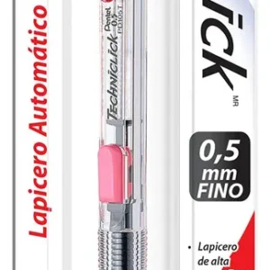 Lapicero Portaminas Pentel Techniclick PD105BP-P Rosa 0.5 mm: Precisión y Diseño Elegante para Escritura y Dibujo Detallados - ¡Calidad Japonesa!