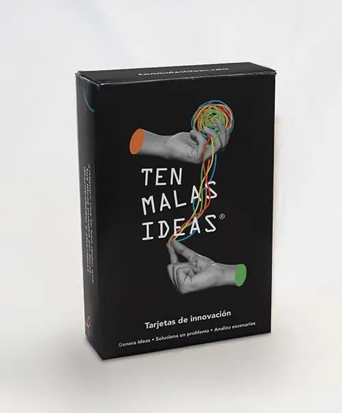 ¡Risas Aseguradas! Juego de Mesa Ten Malas Ideas Original, Edición Familiar: Desata la Diversión en Tus Reuniones con Preguntas Inolvidables y Momento