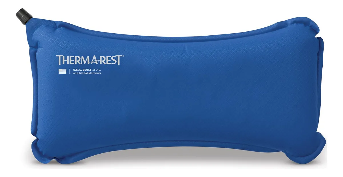 Almohada Lumbar de Viaje Therm-a-rest Lumbar Pillow: Soporte Ergonómico Compacto para Confort en Viajes y Oficina - Reduce Dolor de Espalda