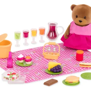 ¡Aventuras al Aire Libre! Juego de Picnic para Niños de 3+ Años Marca Little Tikes - Mesa Infantil, Accesorios Completos y Diseño Resistente para Dive