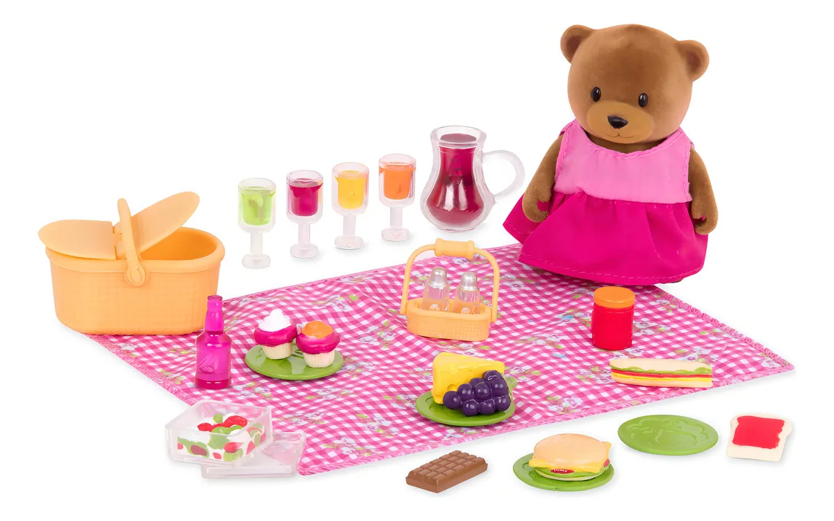 ¡Aventuras al Aire Libre! Juego de Picnic para Niños de 3+ Años Marca Little Tikes - Mesa Infantil, Accesorios Completos y Diseño Resistente para Dive
