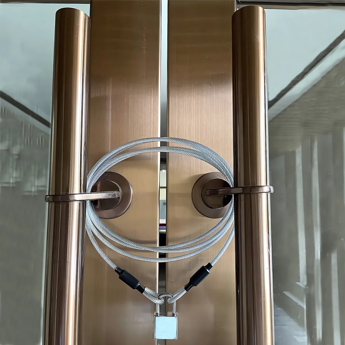 Cable de Seguridad Trenzado MASTER LOCK 8290DPS, 1.2 Metros, 5mm, Flexible con Cubierta de Vinilo Protectora: Máxima Protección y Durabilidad para Tus