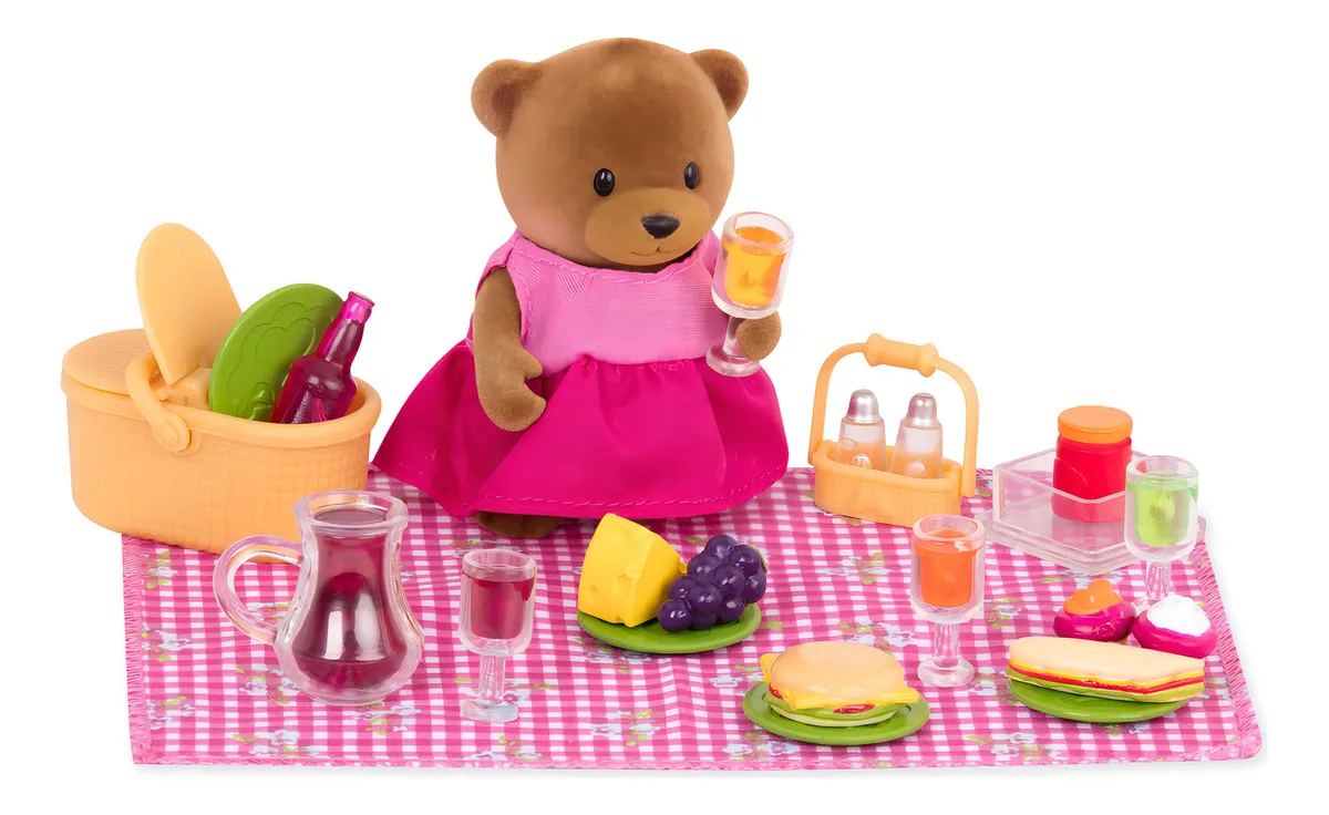 ¡Aventuras al Aire Libre! Juego de Picnic para Niños de 3+ Años Marca Little Tikes - Mesa Infantil, Accesorios Completos y Diseño Resistente para Dive