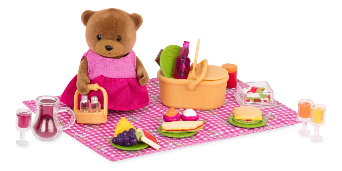 ¡Aventuras al Aire Libre! Juego de Picnic para Niños de 3+ Años Marca Little Tikes - Mesa Infantil, Accesorios Completos y Diseño Resistente para Dive