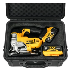 Funda Protectora Impermeable para Sierra Caladora DEWALT DWST82796-1: Resistencia Extrema, Protección Total y Organización Óptima para tus Herramienta