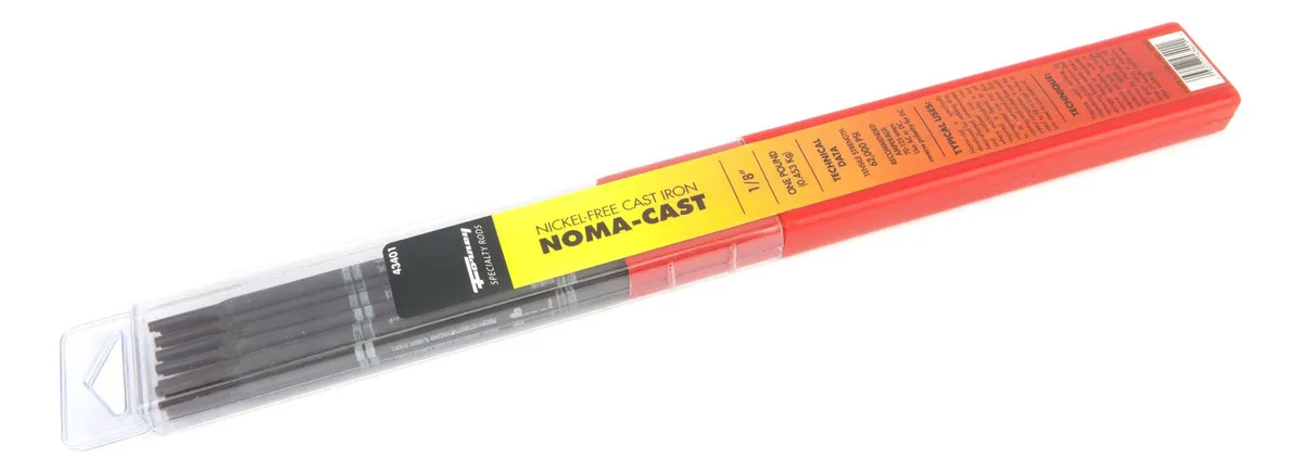 Varilla de Hierro Fundido NOMACAST Especial para Soldadura 1/8 Pulgadas: Alta Resistencia y Acabado Profesional para Proyectos de Herrería y Reparació