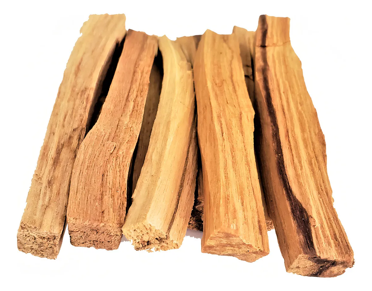 Varillas de Incienso Palo Santo Auténtico Premium Aromas del Mundo®: 5 Piezas - Ritual de Purificación y Relajación - Aromaterapia Natural para Hogar