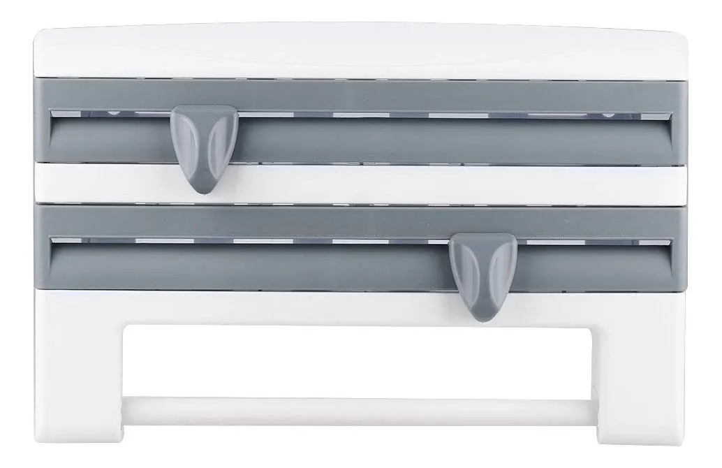 Organizador de Cocina y Baño: Soporte de Pared para Botellas y Toallas, Marca Genérica, Modelo X-5000, Acero Inoxidable, Fácil Instalación, Ahorro de