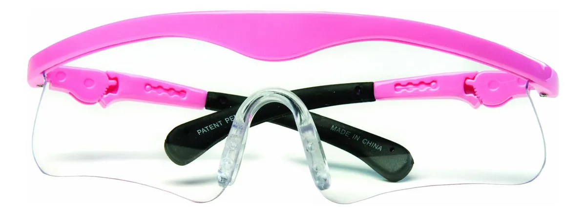 Anteojos de Disparo de Protección Rosa/Negro Smith & Wesson M&P: Diseño Ergonómico para Jóvenes y Adultos, Lentes Resistentes a Impactos, Protección U