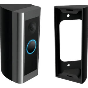 Cuña de Montaje Angular MARS OUTPOST para Timbre de Video Ring Pro y Ring Pro 2: Ajuste Perfecto y Visión Optimizada - Fácil Instalación, Resistencia