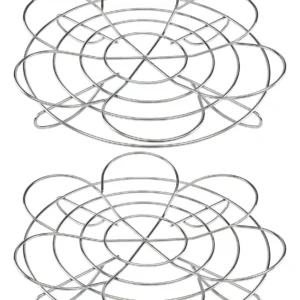 Rack Apilable Reversible Para Envasado de Frascos OXO Good Grips: Organiza y Protege tus Conservas con Este Práctico Set de 2 Unidades, Ideal para Des