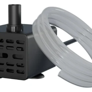 Bomba de Agua USB Sumergible Silenciosa [Marca Genérica] Modelo X500: Mini Bomba Ajustable para Fuentes Decorativas y Acuarios Pequeños - Flujo Regula