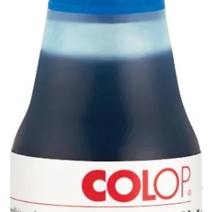 Tinta para Sello Colop 801 Azul 25ml: Entintado Rápido y Profesional para Sellos Automáticos | Tinta Base Agua, Secado Veloz, Ideal para Oficina y Hog