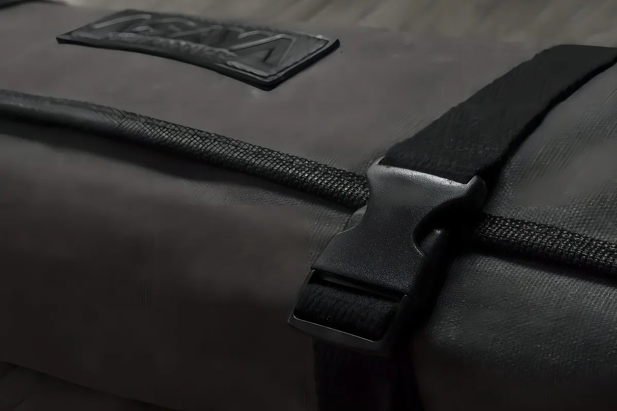 Bolsa Enrollable para Cuchillos de Chef | Marca Chef's Choice | Lona Resistente 10 Ranuras + Bolsillo | Funda Profesional con Correa Ajustable | Trans