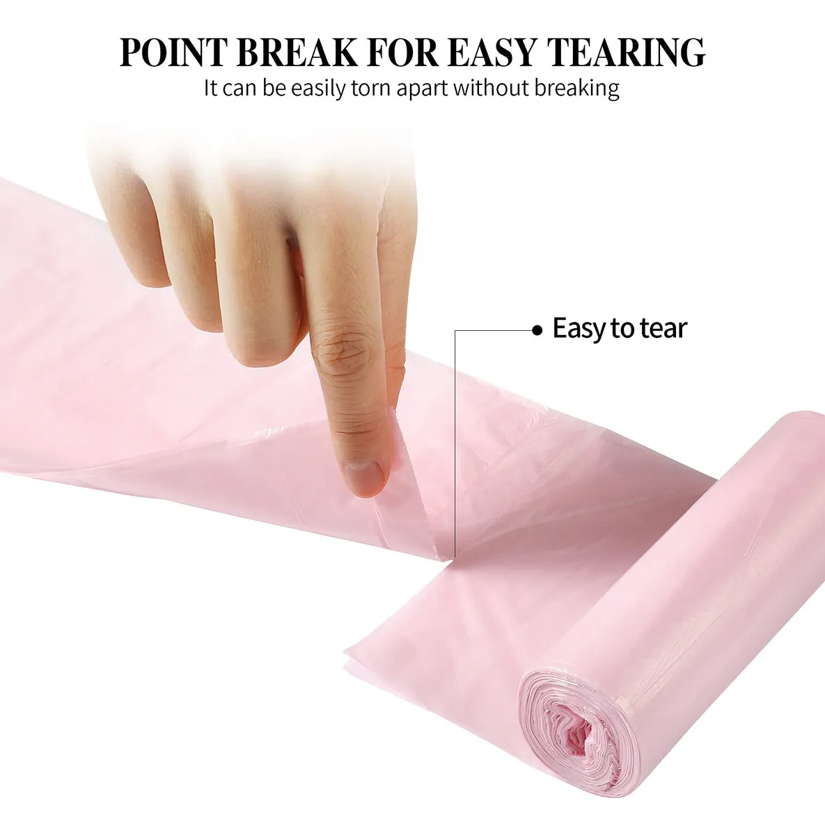 Bolsas de Basura Pequeñas y Resistentes Glad®: 45 Unidades de 8 Litros, Aroma a Limón, Cierre de Cordón Ajustable, Ideales para Hogar y Oficina - ¡Adi