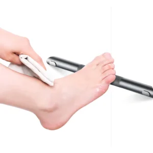 Reposapiés de Ducha Esquinero Antideslizante Acabado Níquel Cepillado [Marca X Modelo YZ123]: Seguridad y Confort en Tu Baño. Diseño Elegante y Durade