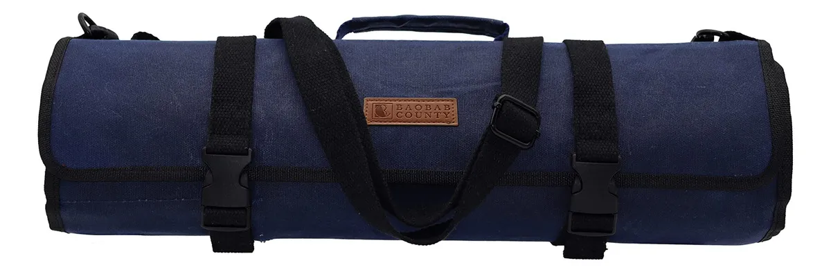 Bolsa Enrollable para Cuchillos Victorinox® Azul Marino: Profesional, Compacta y Segura. Transporte tus cuchillos con estilo y protección, perfecta pa