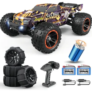 ¡Domina el Terreno! Coche RC Sin Escobillas ZD Racing 16890A 4x4: 48 Km/h de Velocidad, Control Remoto Preciso y Durabilidad Extrema para Aventura Tod